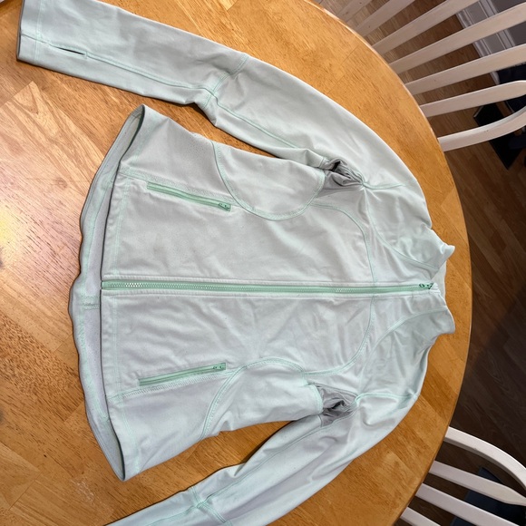 Women's Mint Green Jacket - Picture 2 of 2